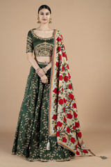 Gota Embroidered Lehenga3833 video